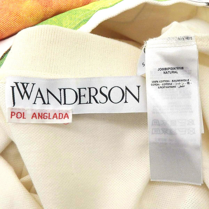 J.W.Anderson. 
JW Anderson Oversize 
J.W.ANDERSON POL ANGLADA Printed Polo Shirt