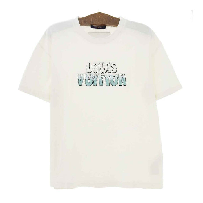 LOUIS VUITTON 
LV コットン RM232M NPG HPY35W 
ビーズ ロゴ Tシャツ