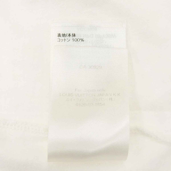 LOUIS VUITTON 
LV コットン RM232M NPG HPY35W 
ビーズ ロゴ Tシャツ