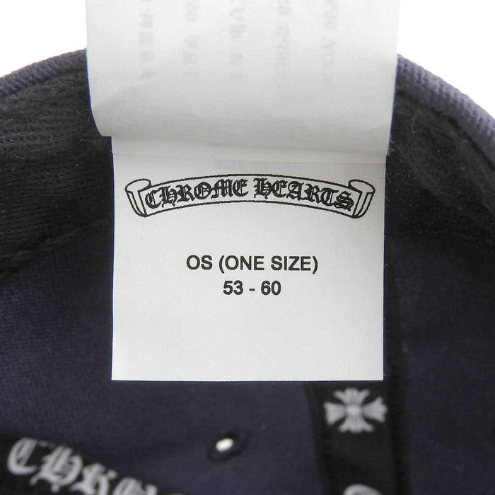 CHROME HEARTS 
TRUCKER CAP クロスボール 
ロゴ エンブロイダリー ベースボールキャップ
