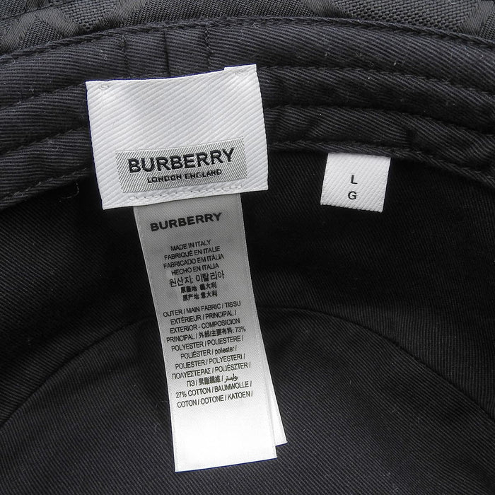 BURBERRY 
ロゴ 
モノグラム ジャカード バケットハット