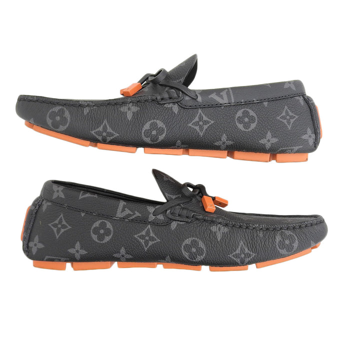 LOUIS VUITTON 
LV ロゴ 総柄 レザー 2022年製 
LV ドライバー ローファー 
モノグラム