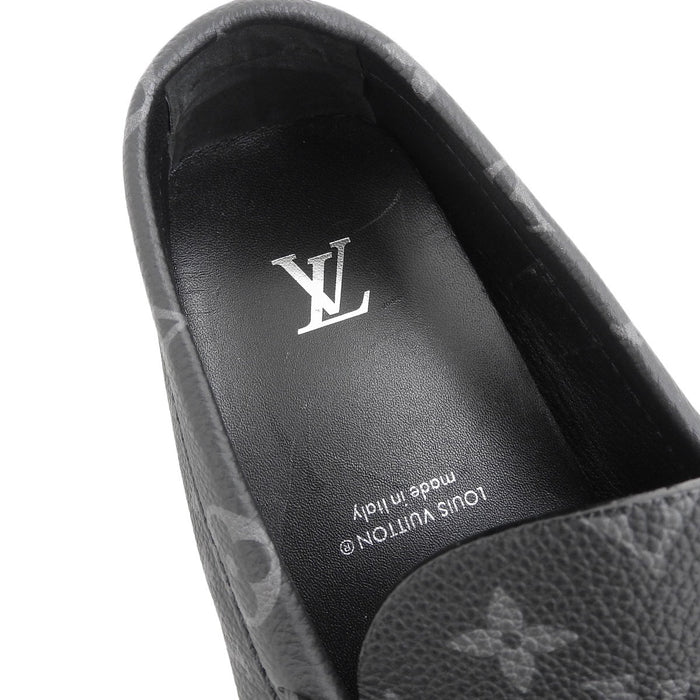 LOUIS VUITTON 
LV ロゴ 総柄 レザー 2022年製 
LV ドライバー ローファー 
モノグラム