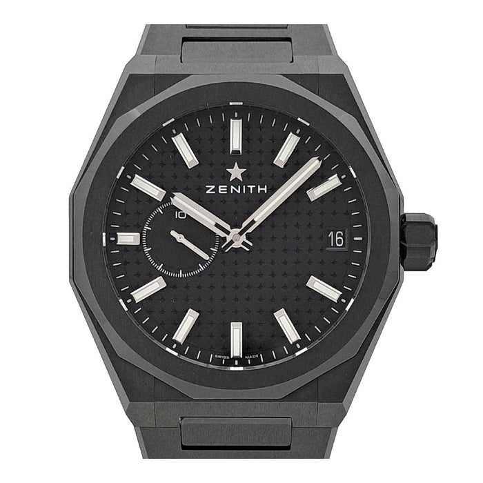 ZENITH 
Defy Skyline Black Ceramic Skeleton 
With box
