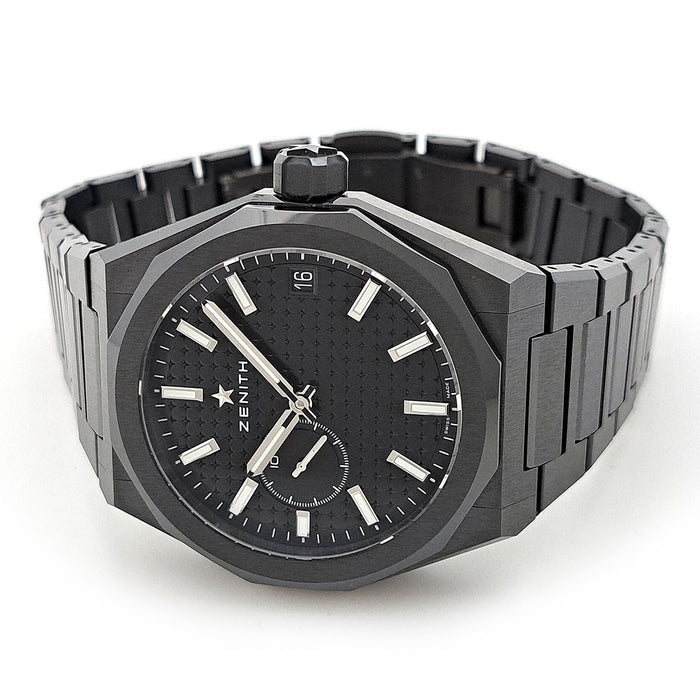 ZENITH 
Defy Skyline Black Ceramic Skeleton 
With box