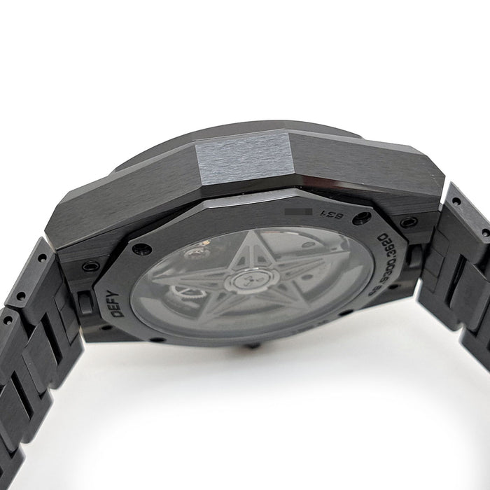ZENITH 
Defy Skyline Black Ceramic Skeleton 
With box