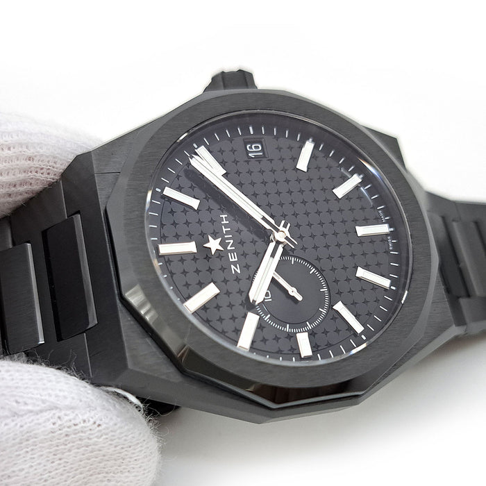 ZENITH 
Defy Skyline Black Ceramic Skeleton 
With box