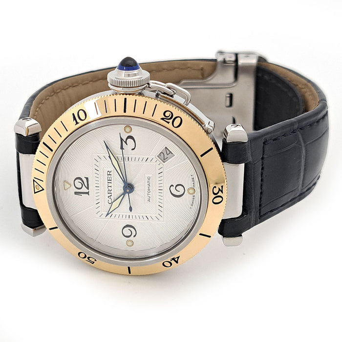 CARTIER
Pasha 38mm automatico data
con scatola e garanzia