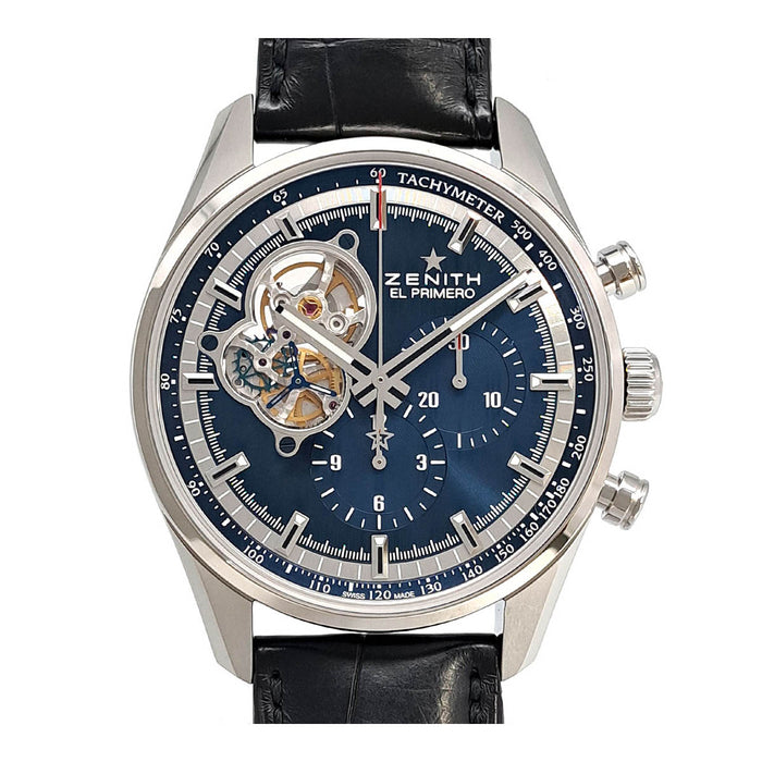 ZENITH 
Chronomaster El Primero Open 
Box with warranty