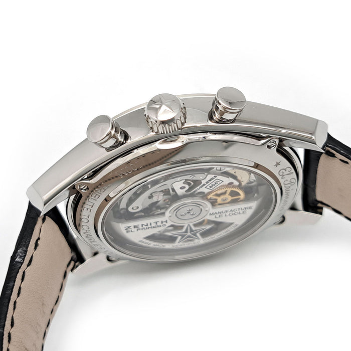 ZENITH 
Chronomaster El Primero Open 
Box with warranty