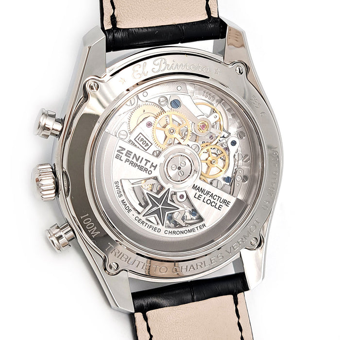 ZENITH 
Chronomaster El Primero Open 
Box with warranty