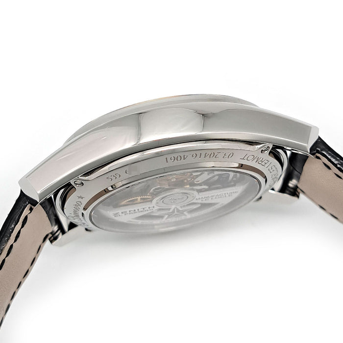 ZENITH 
Chronomaster El Primero Open 
Box with warranty