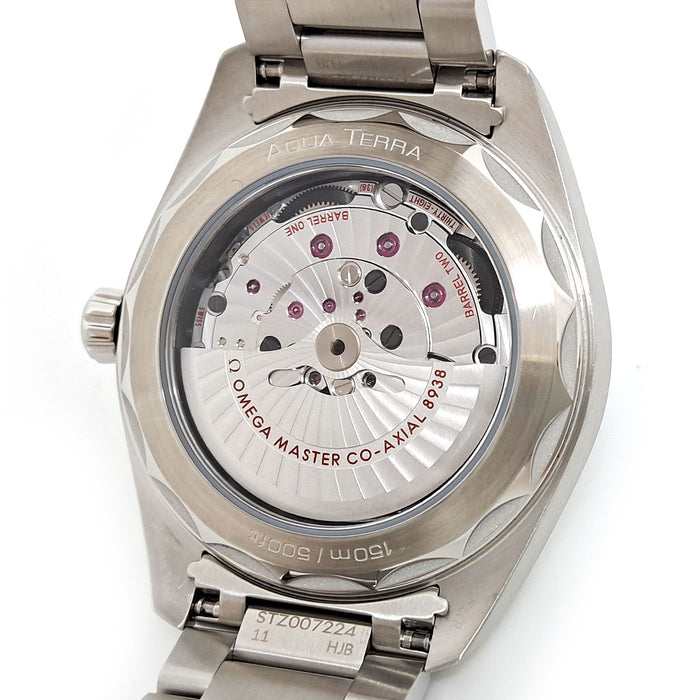 OMEGA Seamaster Aqua Terra 150M GMT Worldtimer With Box and Warranty Card