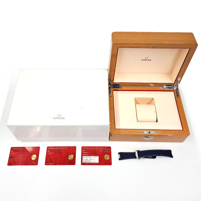 OMEGA Seamaster Aqua Terra 150M GMT Worldtimer With Box and Warranty Card