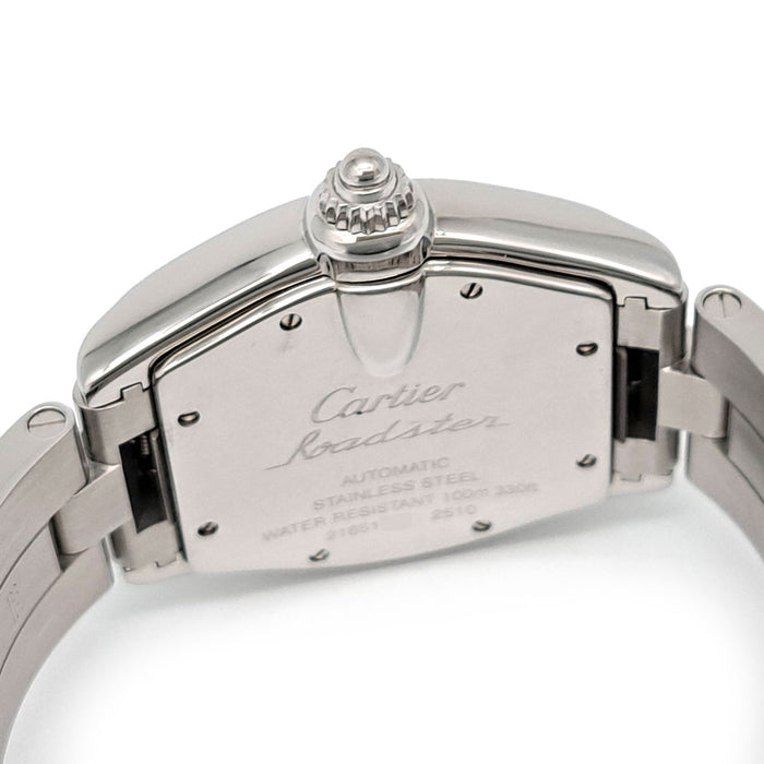 CARTIER 
ロードスターLM デイト 
箱ギャラ付