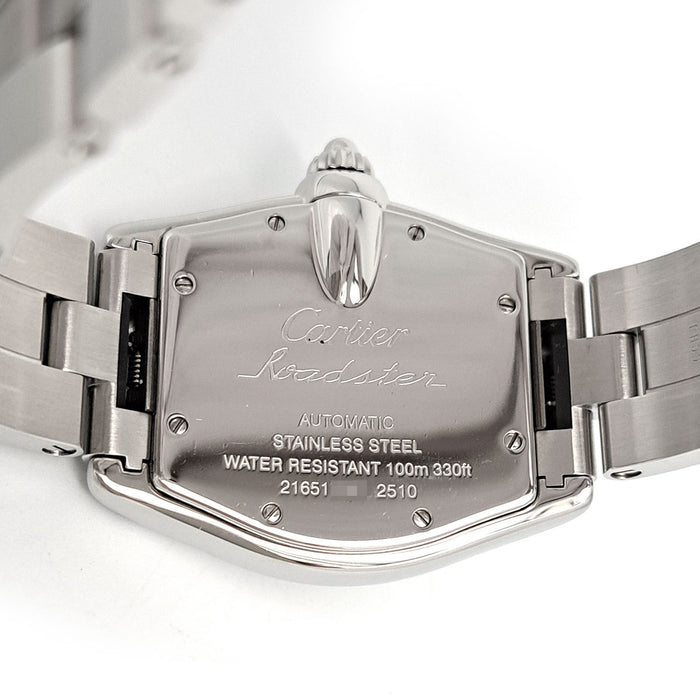 CARTIER 
ロードスターLM デイト 
箱ギャラ付