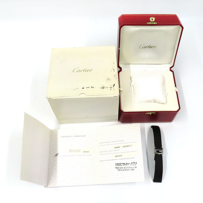 CARTIER 
ロードスターLM デイト 
箱ギャラ付