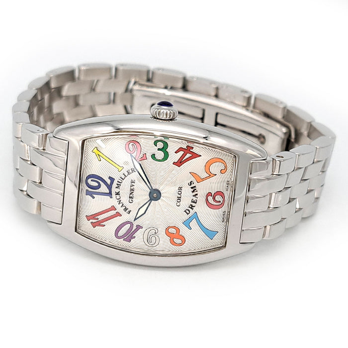 FRANCK MULLER 
Tonneau Courbe Rêve Coloré
