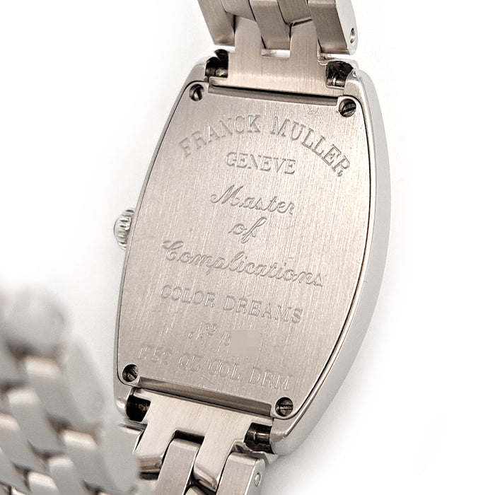 FRANCK MULLER 
Tonneau Courbe Rêve Coloré