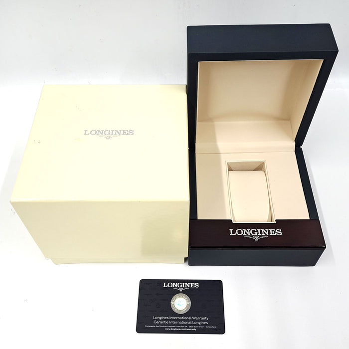 LONGINES 
Cronografo con data Saint-Imier 
Scatola con garanzia