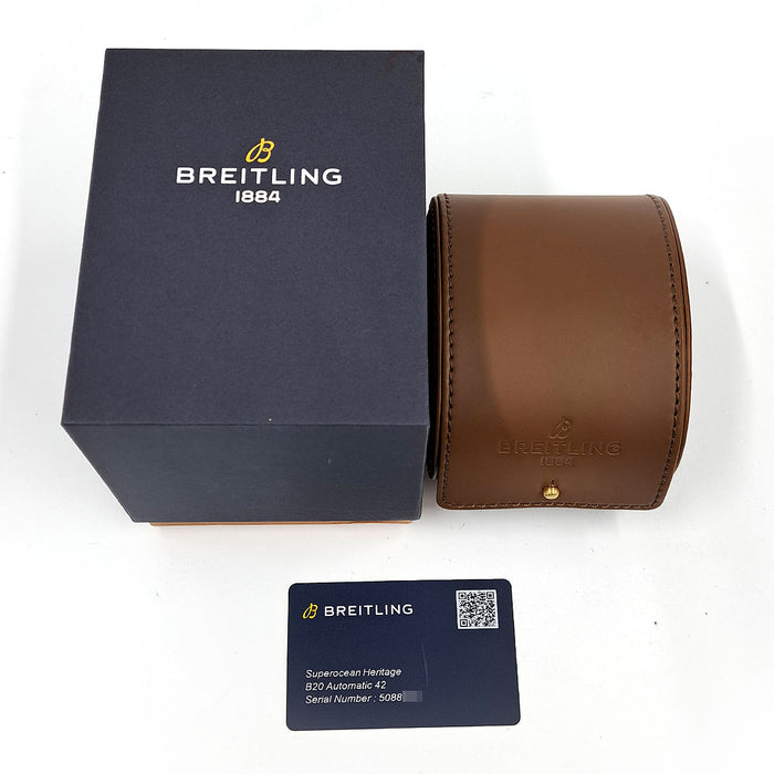 BREITLING
Superocean Heritage B20 Automatic 42
With box and warranty card