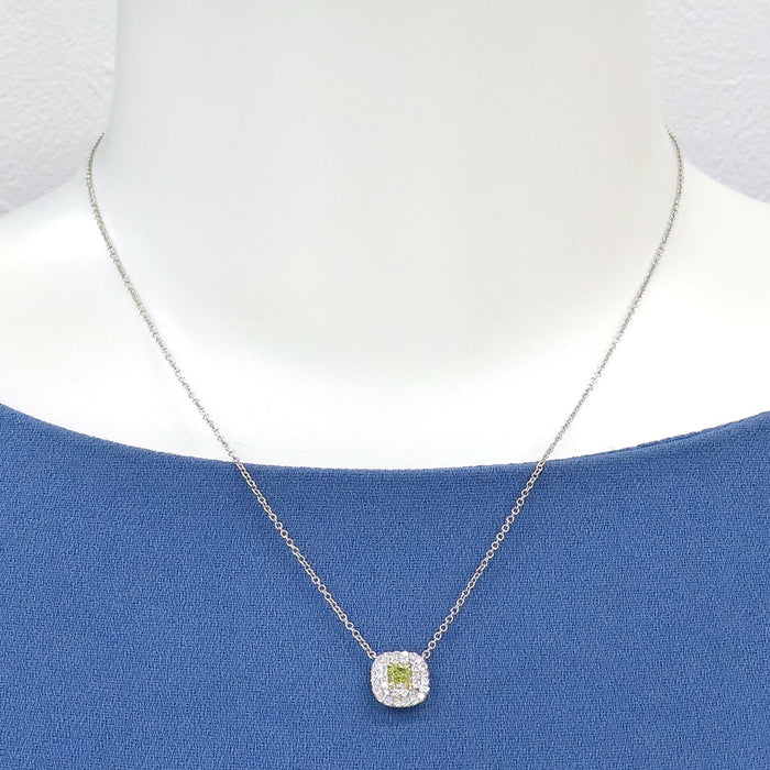 TIFFANY&Co. 
Soleste Yellow Diamond Necklace