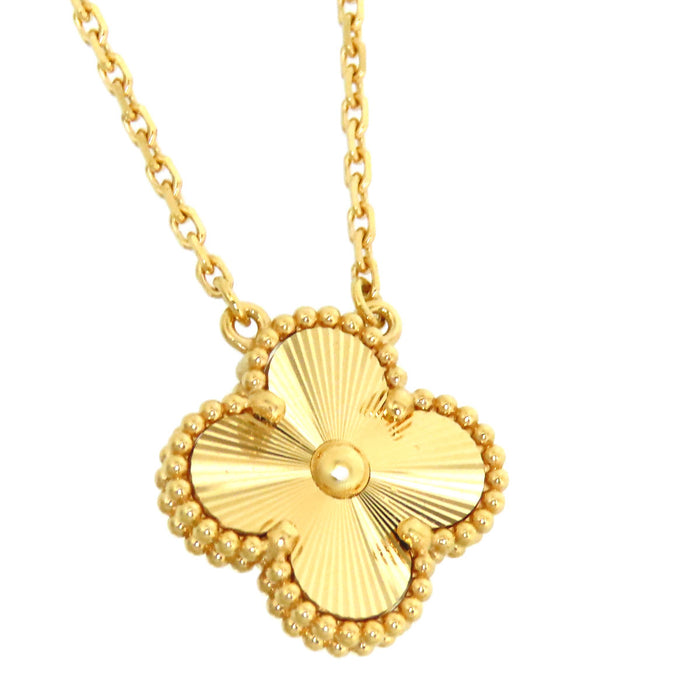 Van Cleef & Arpels 
ヴィンテージ アルハンブラ ギヨシェ ネックレス