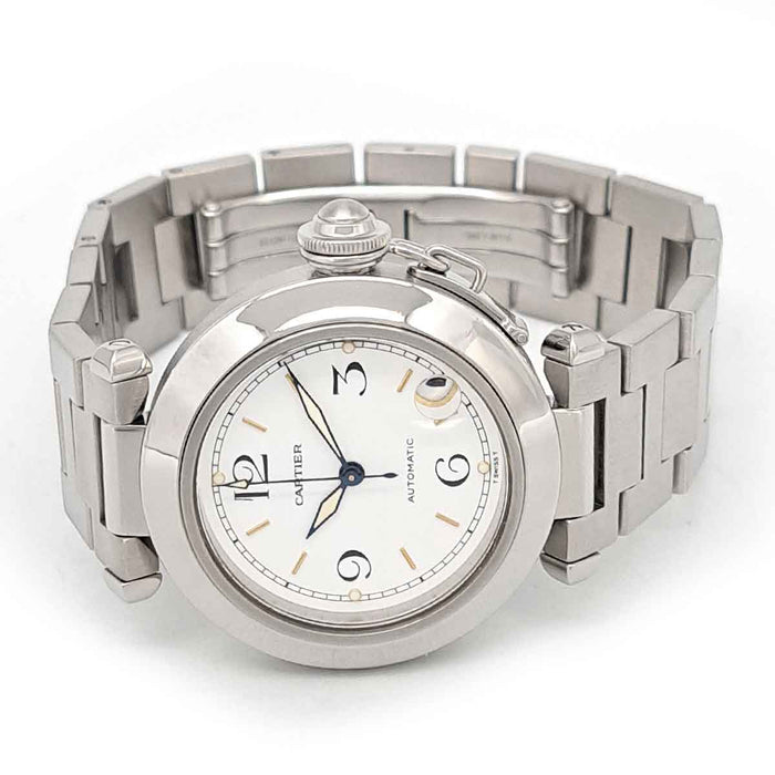 CARTIER 
Pasha C Date 
Avec boîte et certificat