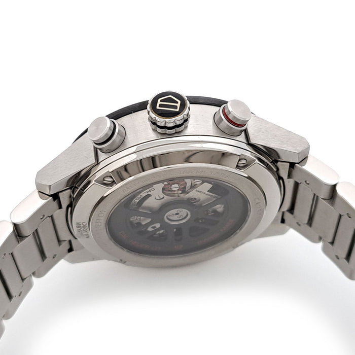 TAG HEUER 
カレラ ホイヤー01 クロノグラフ デイト 
箱ギャラ付