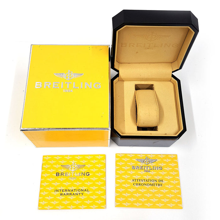 BREITLING
Shadow Flyback Chronograph
With Box and Warranty Card