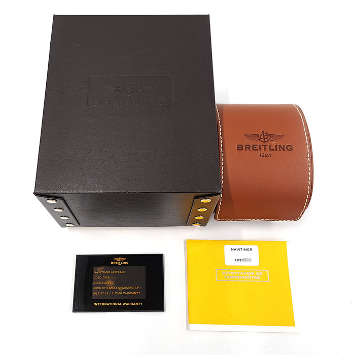 BREITLING
Navitimer Heritage Chronograph Overhauled
OH completed with box and warranty card
