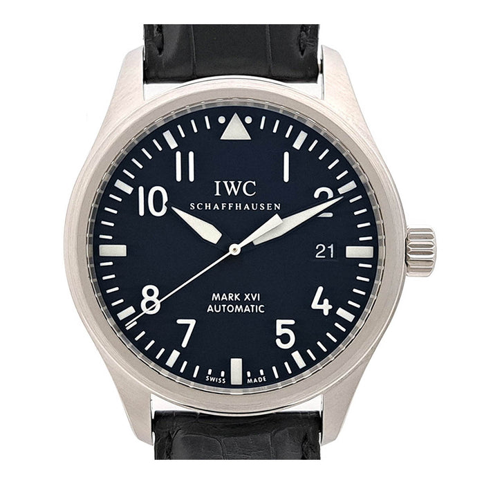 IWC Pilot Watch Mark XVI Date Box and Warranty Included Mark 16