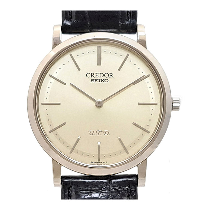 SEIKO
Credor UTD 120th Anniversary 100 Limited Edition
With Box and Guarantee Card, Overhauled