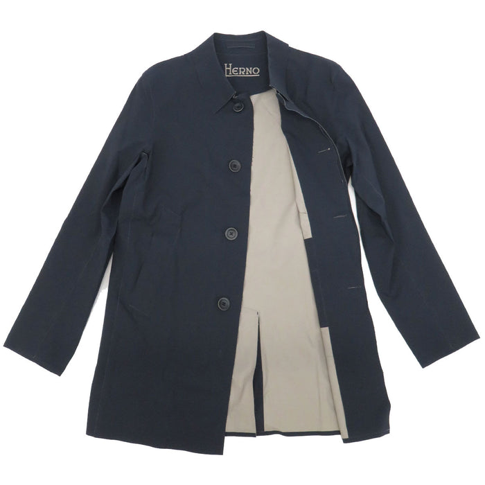 Herno 
outer 
Nylon Stand Collar Spring Coat