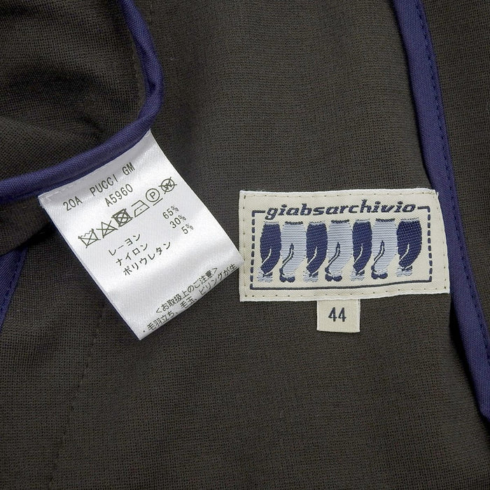 giab's ARCHIVIO 
ジャブス アルキヴィオ ジップアップ 
スタンダード ジャージー