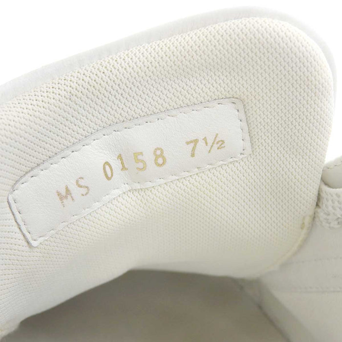 LOUIS VUITTON 
LV logo latéral initiales basse 
Luxembourg ligne cuir baskets