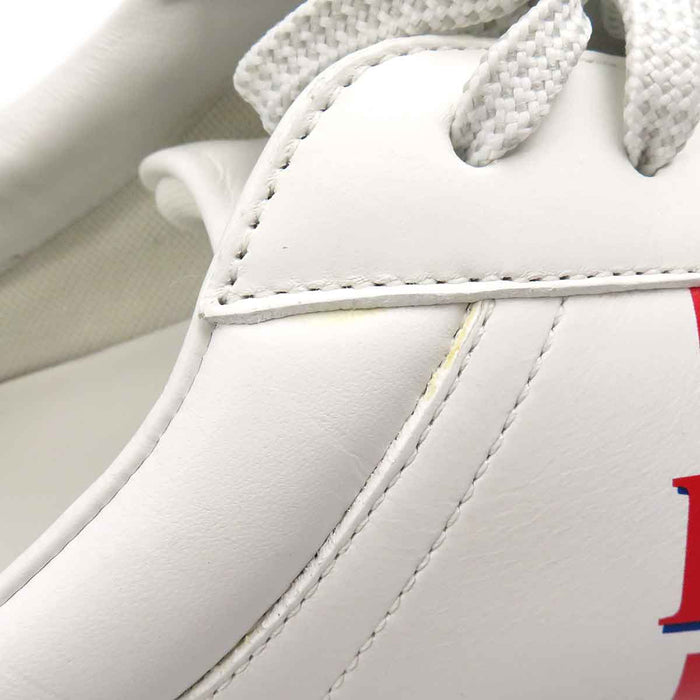 LOUIS VUITTON 
LV logo latéral initiales basse 
Luxembourg ligne cuir baskets