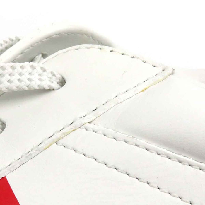 LOUIS VUITTON 
LV logo latéral initiales basse 
Luxembourg ligne cuir baskets