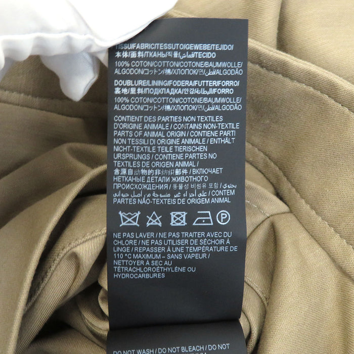 SAINT LAURENT PARIS 
ベルト オーバーサイズ コットン 
ポンチョ トレンチコート