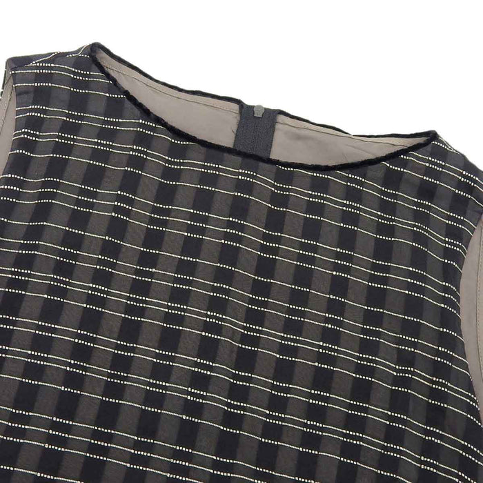 FOXEY 
Abito senza maniche con tasche a righe arricciato misto lana misto seta 
Abito FOXEY BOUTIQUE Prologue