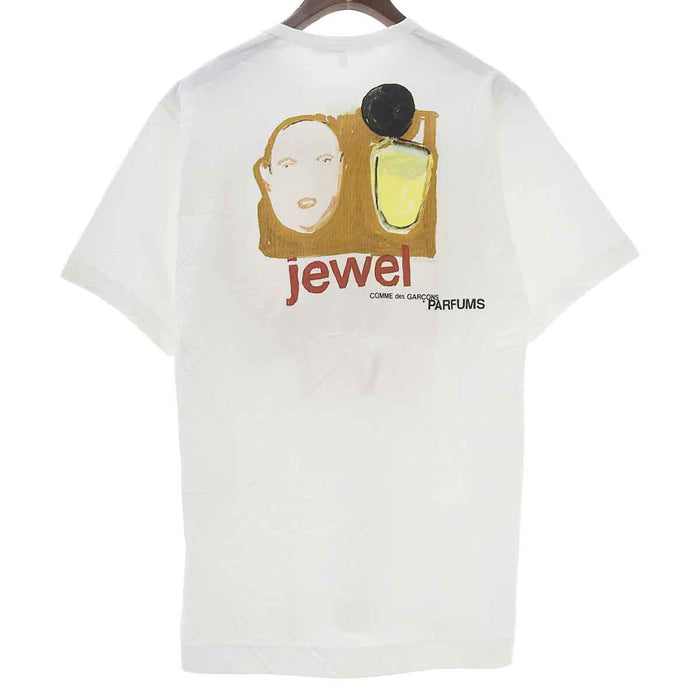 COMME des GARCONS 
パルファム コットン 
COMME des GARCONS PARFUMS jewel Tシャツ