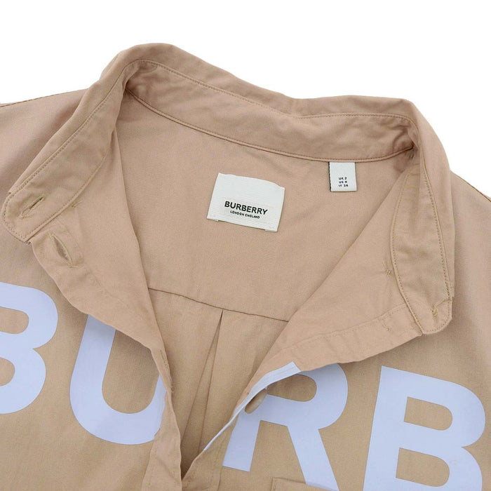 BURBERRY 
Knee-length 
Horseferry Cotton Shirt Dress