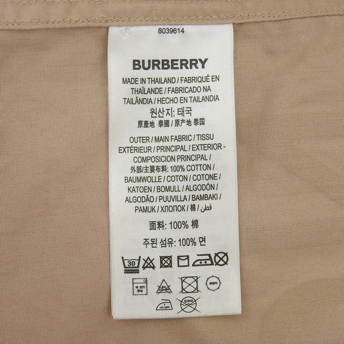 BURBERRY 
Knee-length 
Horseferry Cotton Shirt Dress
