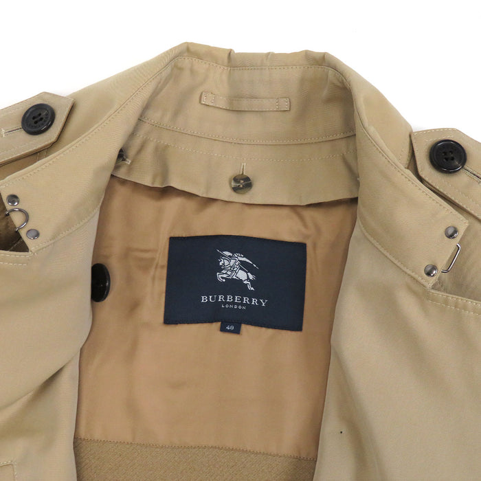 BURBERRY 
アウター ノヴァチェック 
トレンチコート 取り外し可能ライナー付