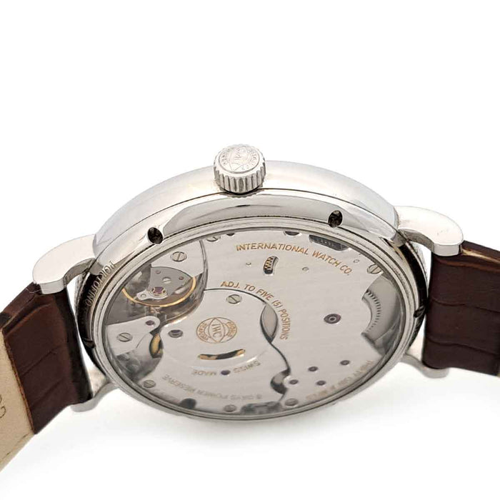 IWC Portofino Hand-Wound 8 Days Power Reserve Small Second With Box and Warranty Card