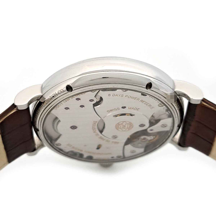 IWC Portofino Hand-Wound 8 Days Power Reserve Small Second With Box and Warranty Card
