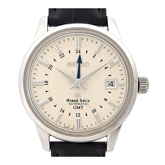 SEIKO 
Grand Seiko Mechanical GMT Date 
With Box and Warranty Card