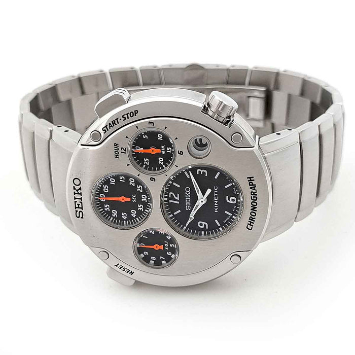 SEIKO 
キネティック・クロノグラフ オートクオーツ 
ギャラ付