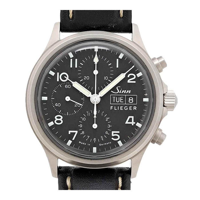Sinn
358 Flieger Day-Date
With box and warranty card