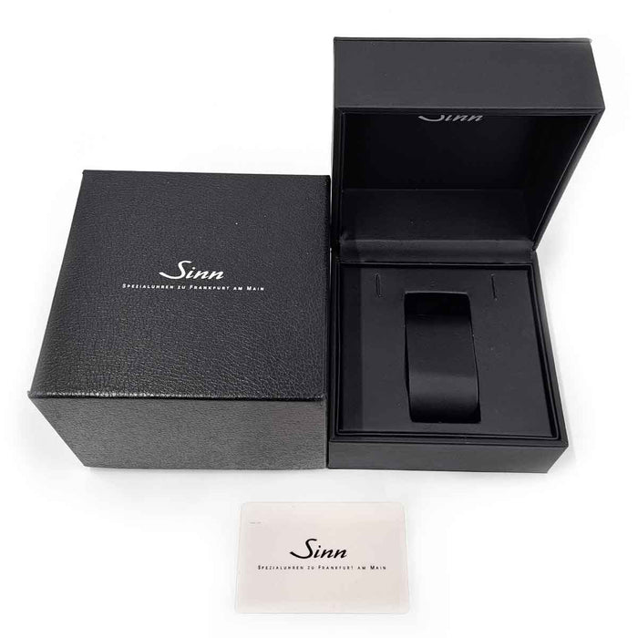 Sinn
358 Flieger Day-Date
With box and warranty card